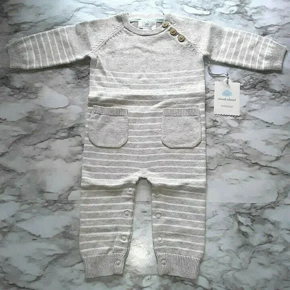cloud island | One Pieces | Cloud Island Sleeper Romper Baby cloud island | One Pieces | Cloud Island Sleeper Romper Baby